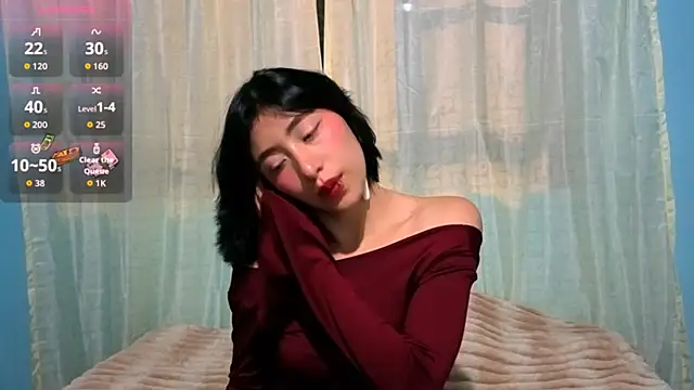 Snapshot of Sullyoonn chatting on January 18, 12:25 am Sullyoonn online show from January 18, 12:25 am