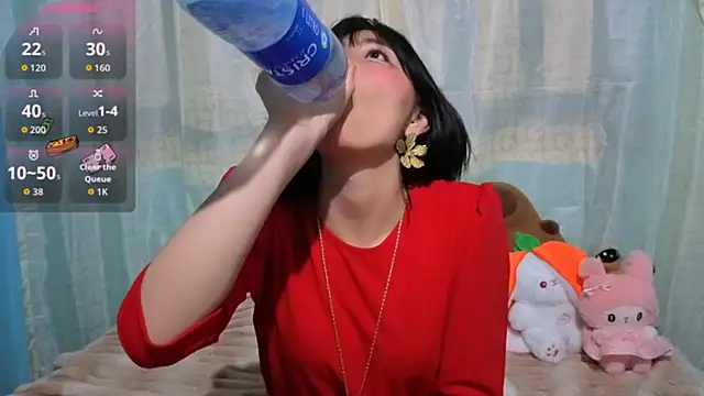 Snapshot of Sullyoonn chatting on February 12, 1:33 am Sullyoonn online show from February 12, 1:33 am