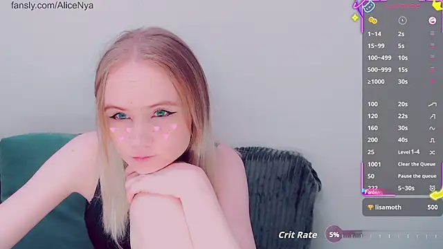 AliceNya cute online show from November 27, 2:57 am
