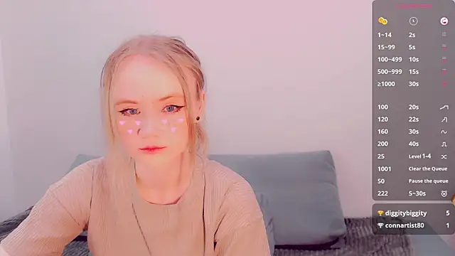 AliceNya cute online show from April 4, 5:27 am