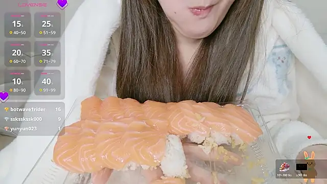 Snapshot of Cocoro_o0 chatting on March 1, 2:13 am Cocoro o0 online show from March 1, 2:13 am