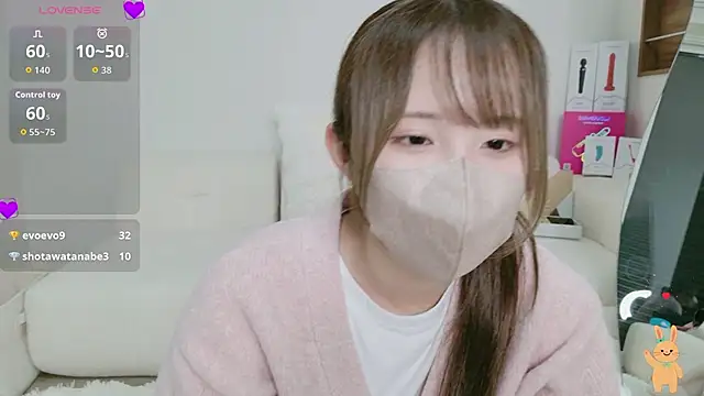 Snapshot of Cocoro_o0 chatting on March 9, 9:35 am Cocoro o0 online show from March 9, 9:35 am