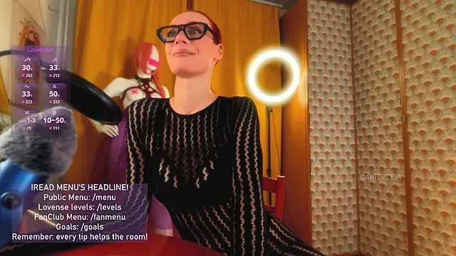 Giantess Eva online show from August 9, 9:53 pm