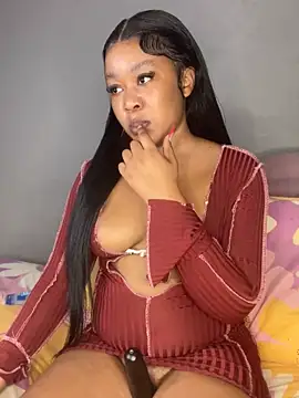 Snapshot of BlackBarbieX23 chatting on October 13, 9:04 pm BlackBarbieX23 online show from October 13, 9:04 pm