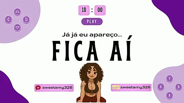 sweetamy326 online show from December 19, 8:49 pm