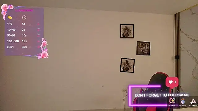 Nina Rouge7 online show from November 8, 1:22 pm