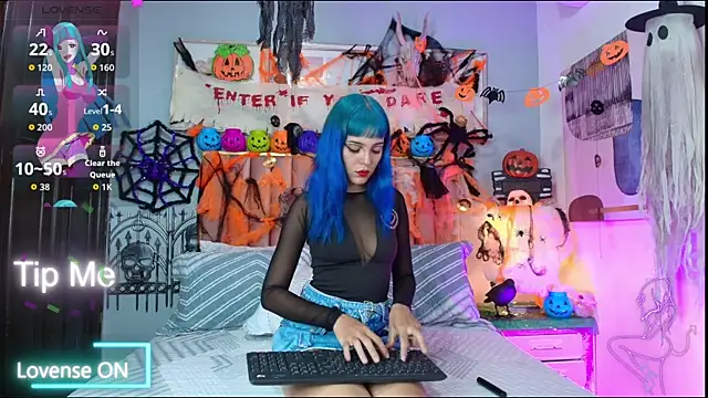 ElektraBlue online show from October 16, 4:46 am