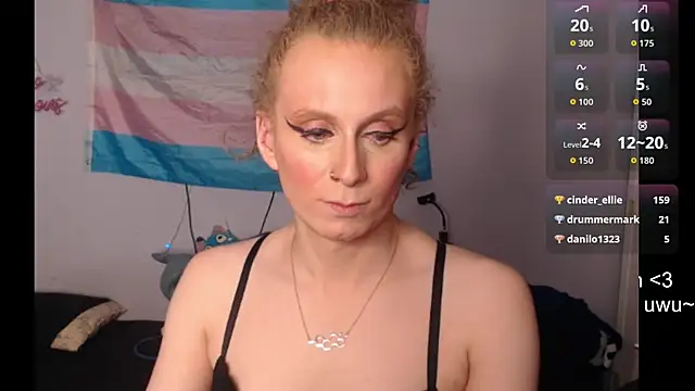 Snapshot of cinderellie chatting on October 29, 3:20 am cinderellie online show from October 29, 3:20 am