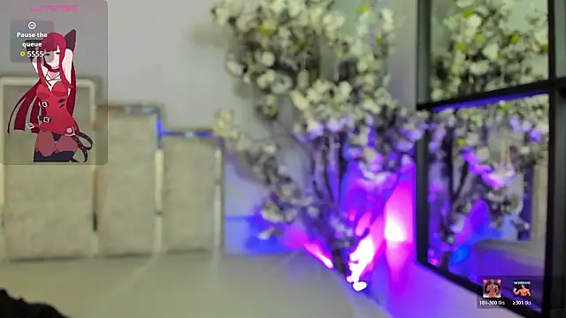 Nahomycarterr online show from March 3, 12:00 pm