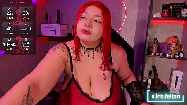 Snapshot of irisfeitan chatting on February 13, 10:11 am irisfeitan online show from February 13, 10:11 am