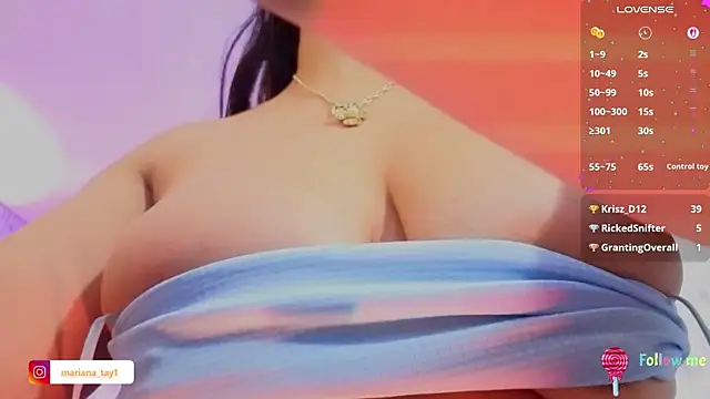 Snapshot of MARIANA_TAY1 chatting on July 5, 4:19 am MARIANA TAY1 online show from July 5, 4:19 am