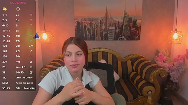 valentina clk online show from January 17, 2:27 am
