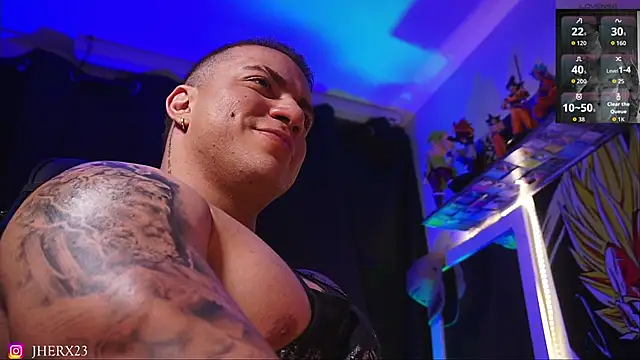 Snapshot of Jherxx chatting on January 9, 5:15 pm Jherxx online show from January 9, 5:15 pm