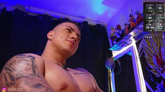 Snapshot of Jherxx chatting on January 17, 6:29 am Jherxx online show from January 17, 6:29 am