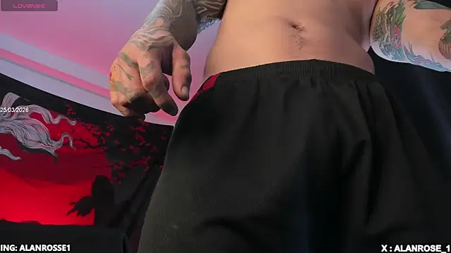 AlanRose01 online show from March 26, 10:32 am