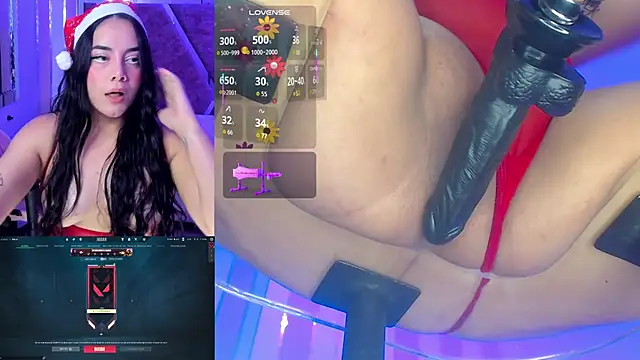 Snapshot of PurryBella chatting on December 20, 8:27 pm PurryBella online show from December 20, 8:27 pm