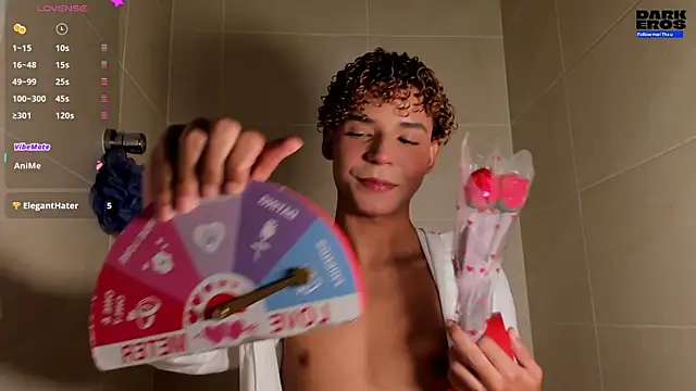 Daark Eros online show from February 8, 12:03 am