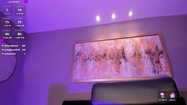 Snapshot of BellaConnorX chatting on February 20, 6:26 am BellaConnorX online show from February 20, 6:26 am