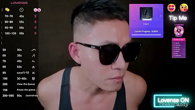 Snapshot of OceanCandy chatting on January 10, 3:36 pm OceanCandy online show from January 10, 3:36 pm