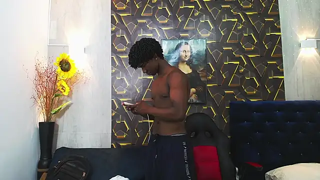 negga cum online show from February 12, 3:45 am