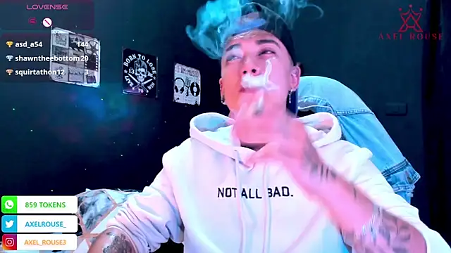 AxelRouse3 online show from December 20, 4:08 am