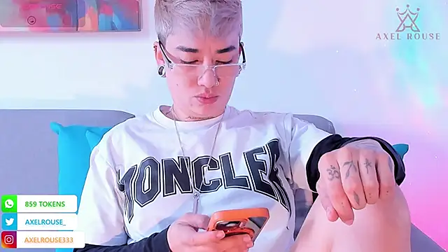 AxelRouse3 online show from February 7, 1:48 pm