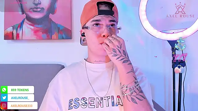 AxelRouse3 online show from March 8, 8:12 pm