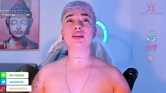 AxelRouse3 online show from March 22, 4:16 am