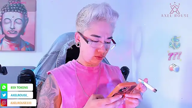 AxelRouse3 online show from March 26, 3:06 pm