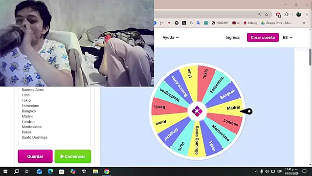 Giby Grace online show from March 2, 5:41 am