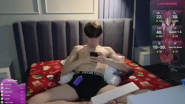 cuMte boy online show from January 6, 1:53 am