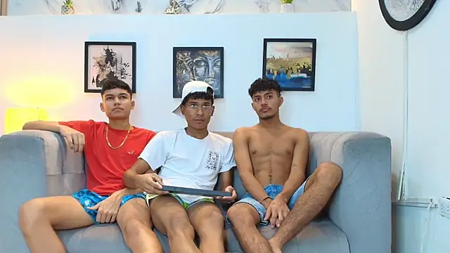 COUPLES BOYS online show from February 22, 1:29 am