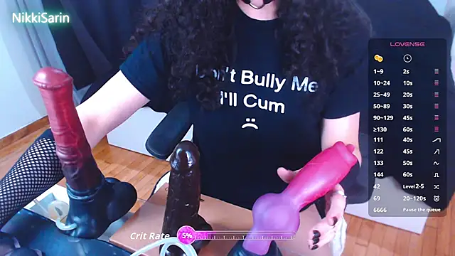 Snapshot of NikkiSarin chatting on March 17, 1:10 am NikkiSarin online show from March 17, 1:10 am