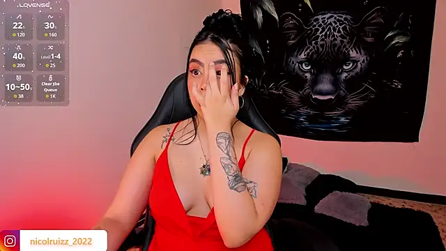 Snapshot of Nicolle_Ruizz chatting on December 2, 10:42 am Nicolle Ruizz online show from December 2, 10:42 am