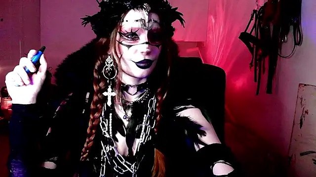 EmpressMorrigan online show from January 13, 1:27 pm