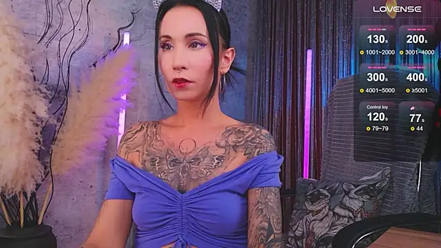GoddessVespera online show from July 19, 2:15 am