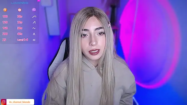 channel blondee online show from February 5, 9:52 pm