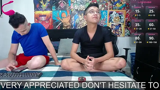 Golden Boysx online show from April 3, 7:01 pm