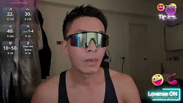 Snapshot of OceanCandy9 chatting on January 8, 3:09 am OceanCandy9 online show from January 8, 3:09 am