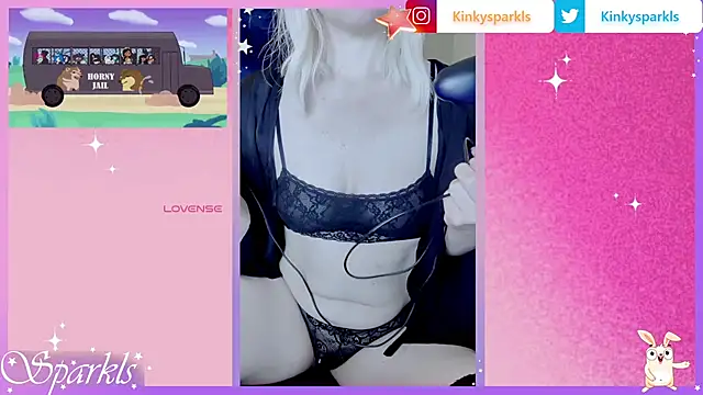 Snapshot of Sparkls chatting on February 7, 11:30 pm Sparkls online show from February 7, 11:30 pm