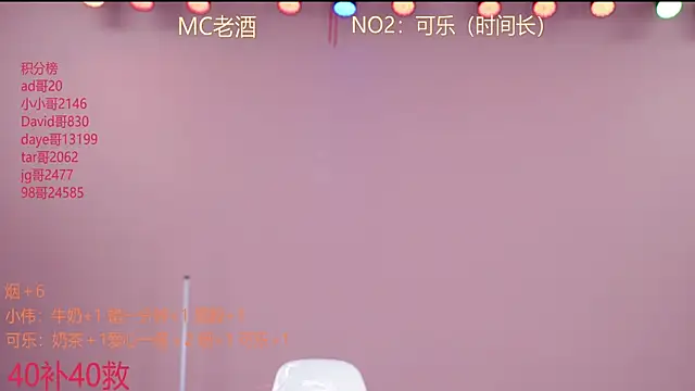 Snapshot of w-lucky chatting on February 14, 5:10 pm w-lucky online show from February 14, 5:10 pm