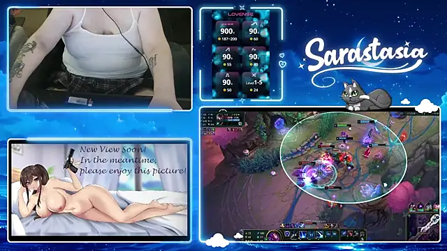 Snapshot of Sarastasia417 chatting on May 11, 12:55 pm Sarastasia417 online show from May 11, 12:55 pm