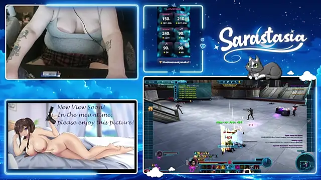 Snapshot of Sarastasia417 chatting on May 22, 2:40 am Sarastasia417 online show from May 22, 2:40 am