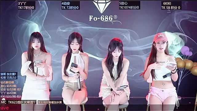 Snapshot of FO-686- chatting on March 1, 6:32 pm FO-686- online show from March 1, 6:32 pm