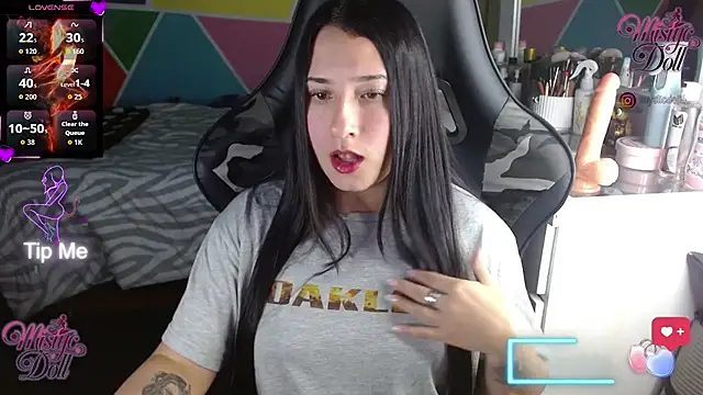 Mysticdooll69 online show from January 14, 11:09 pm