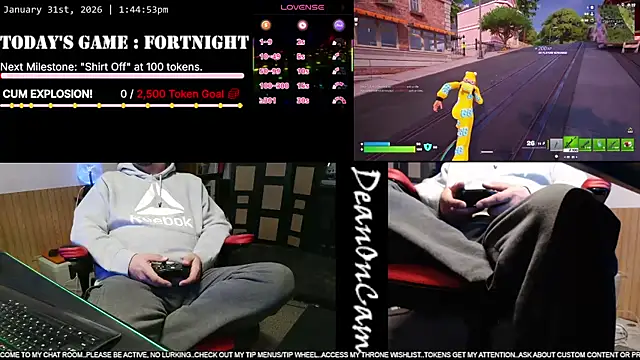 DeanonCam online show from January 31, 7:45 pm