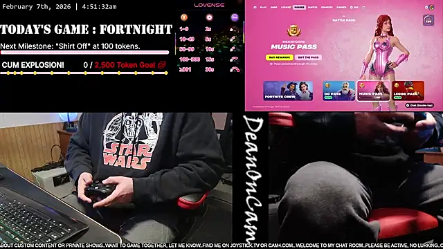 DeanonCam online show from February 7, 10:52 am