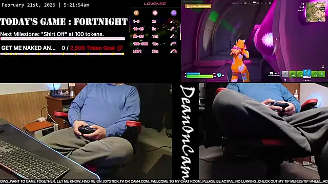 DeanonCam online show from February 21, 11:22 am