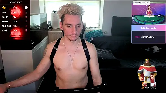 Rayzel White online show from July 4, 1:39 pm