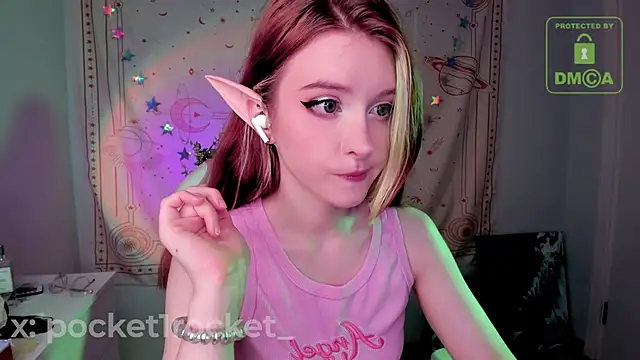  PocketRocket  online show from October 10, 12:20 am